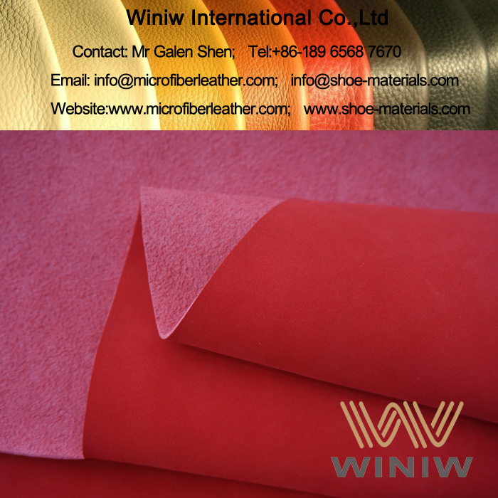 Microfiber PU Nubuck Leather
