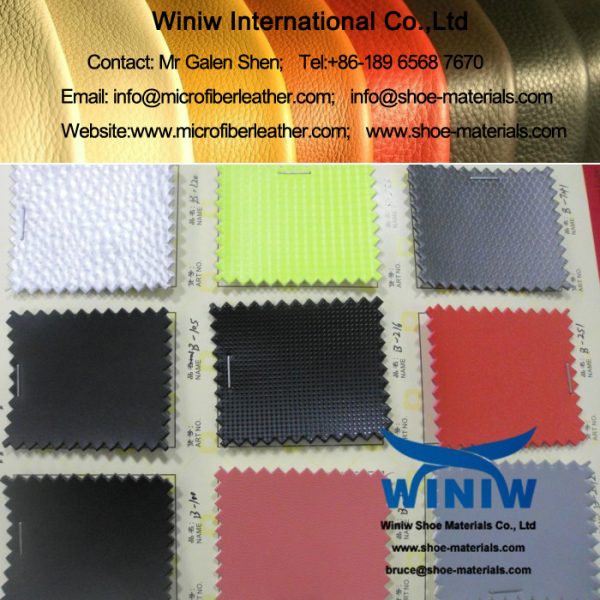 Pu Shoe Leather Odm