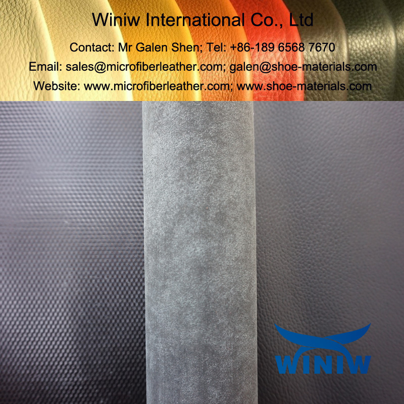 Microfiber Leather for Safety Shoes Upper