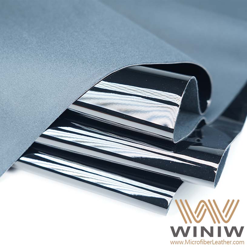 Black Nubuck Pu Material For Upper Export