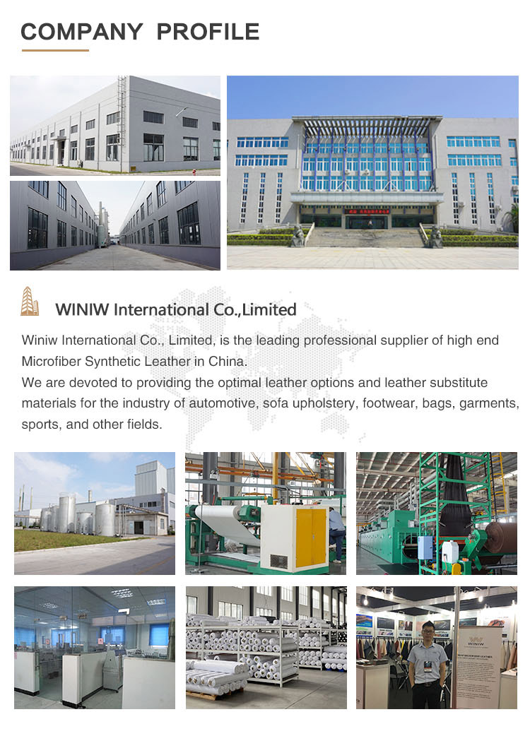 WINIW Premium Synthetic Shoe Leather for Footwear Industry